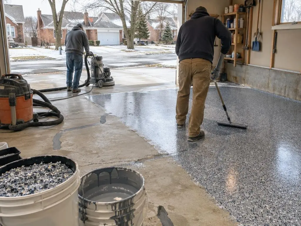 Garage Floor Coating in Dearborn, MI